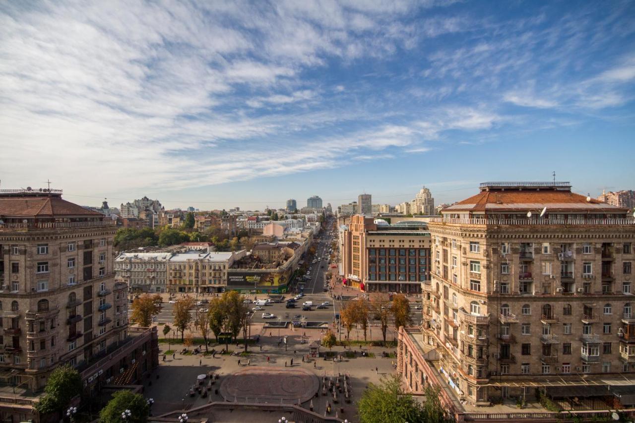 Central Apartments On Khreschatyk Kiev Eksteriør bilde